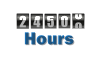 24,500 Hours