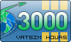 3000 VATSIM Hours